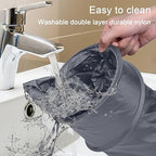 Car Trash Can, 2 Packs Mini Collapsible Car Trash Bin for Front Back Seat, Pop up Car Garbage Can, Portable Car Trash Bag Hanging for Vehicle SUV Rv Truck Accessories Interior, Grey