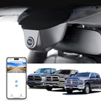 Mangoal 4K Dash Cam Custom fit for 4th Gen Dodge RAM 1500/2500/3500 2013 2014 2015 2016 2017 2018,(Model A),Check Model Carefully, UHD 2160P Video, App & WiFi, 128GB Card