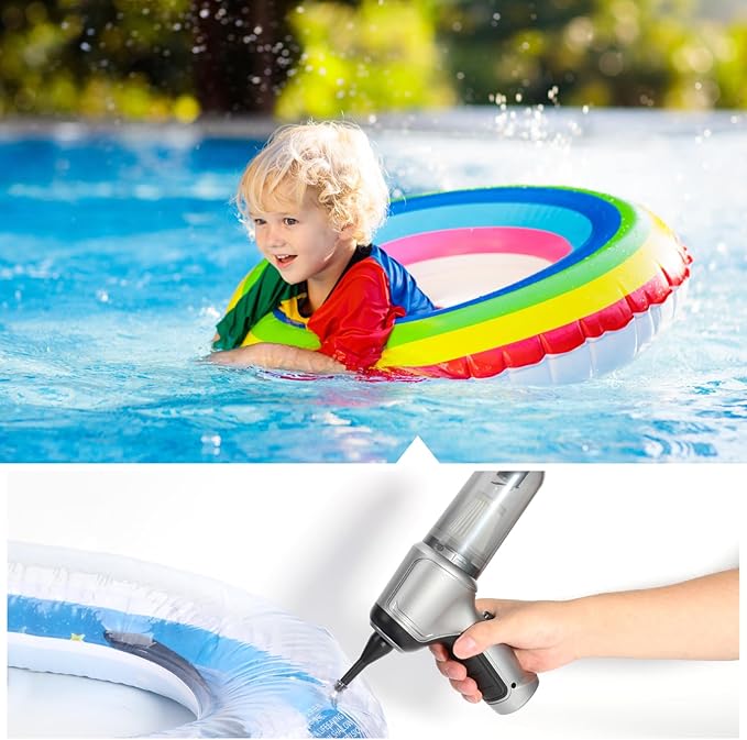 Yougfin Car Vacuum Cleaner Cordless, 3 in 1 Handheld Vacuums Brushless Motor High Power 12500PA Compressed Air Dusters Cordless Vacuum Cleaners for Car Home