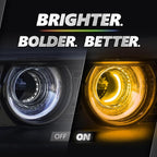 OPT7 Aura Pro Halo Accent Lights for 2008-2023 Dodge Challenger with App & Remote Control, Car Neon Accent Lighting Accessories, 12" Multi-Color LED Strip