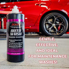 Jescar Auto Wash Shampoo - 32oz - PH-neutral car wash soap for ultimate paint protection, Use in Foam Cannon, foam Guns, & 5 Gallon Bucket. Safe for Cars, Trucks, Motorcycles, RVs & More.