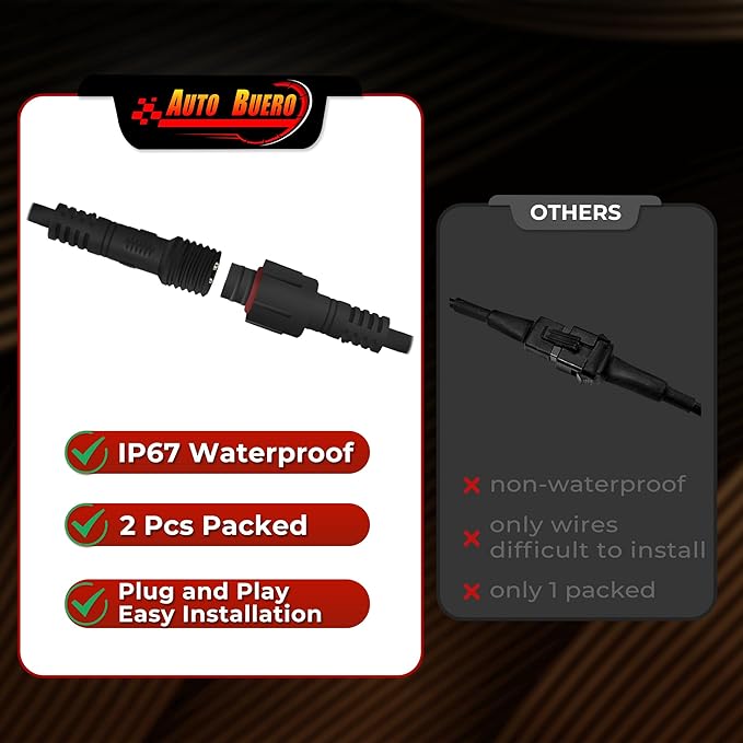 40 Pods Pure White LED Rock Lights Kit with Switch Wiring Harness,6500K 1080 LEDs Bright Rock Lights for Trucks,Waterproof Underglow Light for Car Jeep Off Road ATV UTV SUV(Patented)