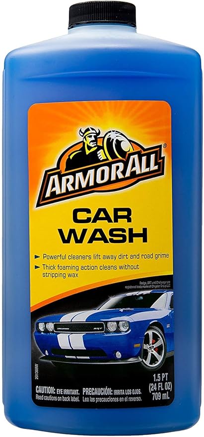 Armor All Car Wash Soap, Foaming Car Wash Supplies, 24 Fl OzCar Wash Soap, Foaming Car Wash Supplies, 24 Fl Oz, 2 Packs