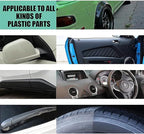 Plastic Cleaner & Restorer,Nano Plastic Refreshing Coating,Car Plastic Parts Retreading Agent,Car Plastic Restorer Prevents Drying Aging,Plastic Care for Cars,Truck,Motorcycle (30ml-2pcs)
