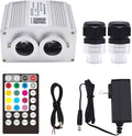 Twinkle 16W Dual Port Bluetooth APP Control Music Sync Fiber Optic Light Source RGBW Light Box Engine Diver for Car Starlight Headliner Home Indoor Star Ceiling Decoration
