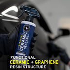 Collinite Beadcoat Ceramic Sealant + Graphene. Slick, High Gloss Shine, Advanced Sio2 Hydrophobics & High Endurance Paint Protection. Fast Spray & Wipe Ceramic Coating Topper for Cars/Trucks(16 fl oz)
