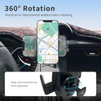 Car Phone Mount for Ford Focus MK3/MK3.5 (2012–2018) RS/SE/ST,Vehicle-Specific Dashboard Phone Holder,360° Rotating Metal Ball Joint,Car Mount for iPhone 17 Pro Max 16 15 14 13 12 & All Phones