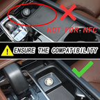 CenNa Wireless Car Charger for Volvo S60 Xc60 V60 S90 V90 Xc90 (2015-2024) All Models Accessory with Dual USB Qc3.0 Fast Charging Gift for Family