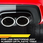 Formula 1 Black Gold, Long-Lasting Tire Shine Restores Glossy Black Color to Rubber and Plastic Trim, Water Resistant with UV Protection, 23oz