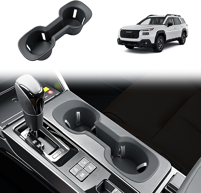 BIBIBO for New 2026 Subaru Outback Cup Holder 2026 Subaru Outback(Premium,Limited,Touring,Wilderness,Limited XT,Touring XT) Silicone Cup Holder Insert Organizer