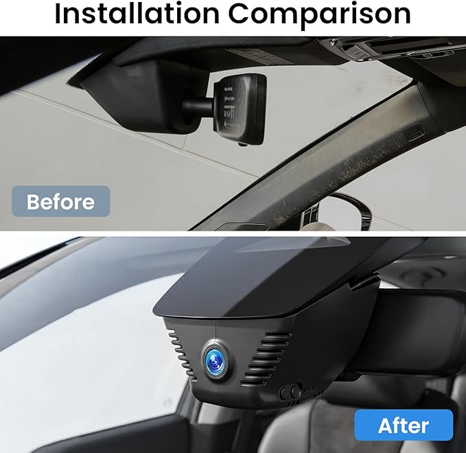 Front 4K Dash Cam for Honda Accord 2023 2024 2025 Hybrid LX Sport EX Touring EX-L (Gen11),Easy Installation,OEM Style in-Dash WiFi & APP, Loop Recording, G-Sensor, 24H Parking Monitor