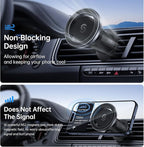 SYNCWIRE Mobile Phone Holder Car for MagSafe Car Holder Universal Magnetic Mobile Phone Holder Car Ventilation Car Mobile Phone Holder for iPhone 17 16 15 14 13 12 Pro Max Magsafe Case Smartphone