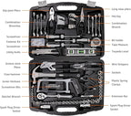 Amazon Basics 173-Piece General Household Hand Tool Set with Storage Case, Portable Tool Kit for Home Maintenance and Everyday Repairs