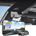 Front 4K HDR Dash Cam STARVIS 2 IMX678, Custom Fit for Toyota Corolla Gen12 E210 2023-2026 (Model A),LE SE XLE XSE Hybrid Hatchback etc, 5GHz WiFi, GPS, 64GB Card