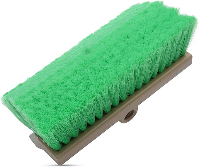 Nanoskin Large Bi-Level Vehicle Wash Brush with Soft Nylon Bristles – Ultimate Truck, Van, and RV Cleaning Tool, Ergonomic Design for Professional Detailing, Scratch-Free, Efficient 12-inch Reach