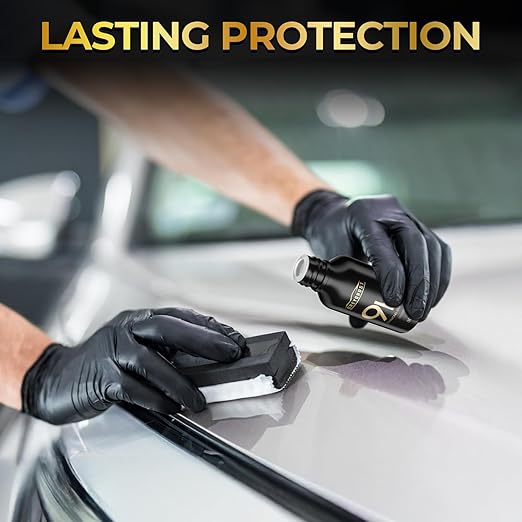 Greyghost Mr Fix 9h Nano Coating Kit Super Ceramic Car Coating Hydrophobic, Car Paint Protection Anti Scratch Glass Coat, High Gloss Auto Ceramic Polish 9h Hardness Ceramics