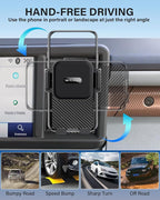 SKYLOTEC Phone Mount Cubby Insert for Ford Maverick 2022 2023 2024 Accessories, Cell Phone Holder Storage Box Kit, Automobile Cradles Phone Base Not Block Air Vent