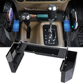 DIAMOOKY Upgraded Metal Magnetic Center Console Organizer for Jeep Wrangler JK JKU 2018 2017 2016 2015 2014 2013 2012 2011 Accessories, Gear Shift Side Storage Box Tray, Integrated (Not for JL/JLU)