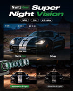 4K+2.5K+2.5K 3 Channel Dash Cam - Front/Rear/Inside - 5.8GHz WiFi 6 Dashcam with IR Night Vision, 64GB Card, 24H Parking Mode, G-Sensor - Car Dash Cam for Rideshare & Taxi