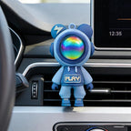 Car Air Freshener,Astronaut Vent Clip,Car Odor Eliminator,Car Air Freshener Clips (Purple)