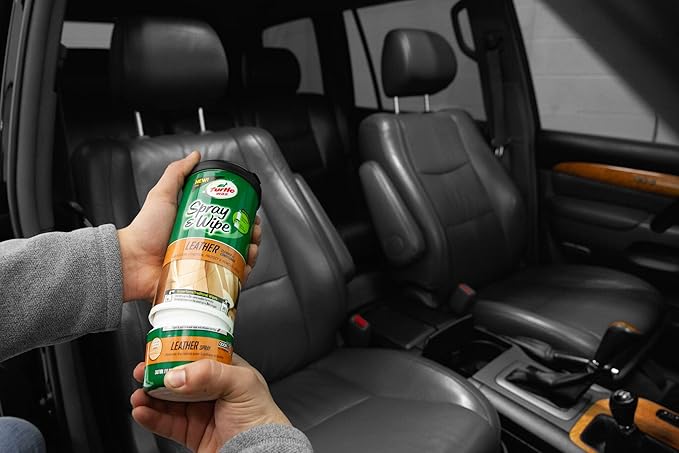 Turtle Wax 50941 Spray & Wipe Leather Cleaner & Conditioner