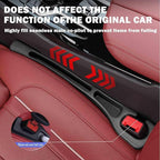 No Drop Seat Guard, Car Seat Gap Filler, Car Gap Filler Organizer, Universal Drop Seat Guards for Car Accessories Interior Prevent Stop Cellphone Wallet Keys Coins and Card from Dropping (black 2)