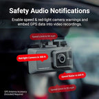 Thinkware ARC Dual Dash Cam Front & Rear 2K QHD, 2.7” LCD Touchscreen, 130° Wide Angle, GPS, Wi-Fi, Super Night Vision, Smart Driving Alerts, 24/7 Parking Mode, Hardwiring Included