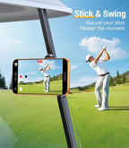 Magnetic Golf Cart Phone Holder for MagSafe Gym Mount【Strong Magnets】Magnetic Phone Holder for Golf Cart Phone Mount for iPhone 17 16 15 Fits EZGO Club Car Yamaha Icon Golf Accessories For Mothers Day