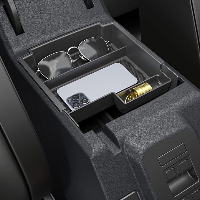 Mabett Storage Organizer Set for Ford Bronco 2025,2026 Accessories with Central Control Storage Set, Door Handle Storage Compatible with Ford Bronco (4 PCS Set)