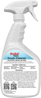 Bug Splat N' All Truck Cleaner 32 fl oz - Truck All Purpose Cleaner for Bug Splatter, Road Grime, Bird Droppings & Black Streak Remover - Tire Shine & Semi Cleaning Kit - Safe on All Surfaces