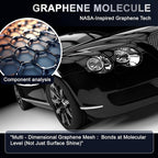 AirTighT Advanced Graphene Ceramic Coating- Self-Cleaning Effect Ultra-High Gloss, Long-Term Protection for Cars, Motorcycle & More,10+ Years Protection Extremely Hydrophobic Anti Scratch
