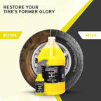 LANE'S Black and White Tire Cleaner- Tire Cleaner, Cleaning Tire Spray, Strong Tire Cleaner - Formulated Cleaning Strength, Restores Rubber to Black, Fast Acting Tire Cleaner- 32 OZ