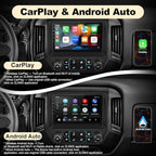 8Core 64GB ROM Car Radio for Chevy Silverado GMC Sierra 2014-2018, Android 13 10.1" Stereo with Wireless CarPlay Android Auto BT GPS SWC Backup Camera 4GB RAM + 64GB ROM