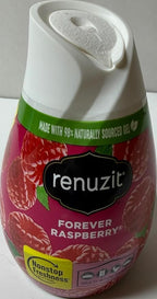 Renuzite Adjustable Gel solid Air Freshener Cone, forever raspberry Scent, Nonstop Freshness, 7oz Cone, 6 Count, brand is Renuziteee