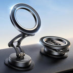 Lamicall for MagSafe Car Mount [All-Metal] Magnetic Phone Holder for Your Car, [Flexible Three-axis] Cell Phone Car Mount Dashboard with N55 Strong Magnets for iPhone 16 15 14 13 12 Pro Max Plus Mini
