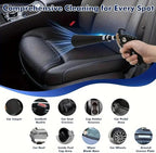 2in1 Car Cleaning Gun with 2 Nozzles, Multifunctional Dry Cleaning Gun, High Pressure Blower Gun, Car Detailing Tools for Quickly Blowing Out Dirt and DustWorking with Air