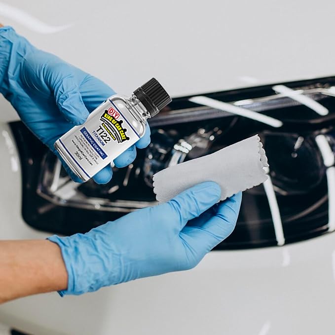 Ti22 Titanium 9H Ceramic Coating Kit - Professional Grade - Protect Your Vehicle While Increasing Shine and Gloss
