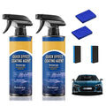 2Pcs Quick Car Coating Spray, 2025 New Quick Effect Coating Agent for Car, 120ml/4FL.0Z 3 in 1 High Protection Quick Car Coating Spray, Waterless Wash Coat Car Wax Polish Sprays