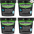 Biocide Systems Auto Shocker Strong Quick Release Car Odor Eliminator, Eco-Friendly Smell Remover for Tough Odors in Vehicle Interiors, Up to 250 Cubic Feet (4-Pack)
