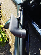 Universal Car Window Side Air Scoop Vent Intake with Adjustable 25-Degree Rotating Outlet Cap, Left and Right Versions Included (Right Side)