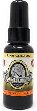 Blunt Power Pinacolada 1.5 Fl Oz Air Freshener Spray - Long-Lasting Room Deodorizer, Car Freshener, Odor Eliminator, Concentrated Oil-Based Spray Bottle - Red