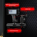 WXRYLYN 2024 2025 Ram Dash Mount Phone Holder for 2019-2025 Ram 1500 2500 3500 TRX Metal Dash Platform Phone Mount Go pr o Holder 2025 R am Cell Phone Holder Phone Mount