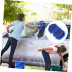 Amosfun 2Pcs Auto Cleaning Gloves Lightweight Car Wash Mitts Durable and Practical Car Cleaning Tool for Vehicle Detailing Convenient Storage and Use