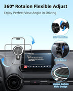 PZK Car Phone Mount for Mazda CX-3 2016-2021 /Mazda 3 2014-2016 /MX-5 Miata 2016-2023 Accessories 7-Inch Screen Magnetic 15W Fast Wireless Charger Phone Cradles Car Phone Holder Not Affect Vent