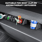 2Pcs Air Freshener Adapter for 2025-2026 Tesla New Model Y Juniper Launch Series & 2024-2026 Tesla Model 3 Highland Air Vent (Air Freshener not Included)