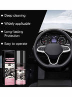 Silicona para Carro Interior Brillo Y Olor, Multipurpose Polishing Cleaner Car Interior Cleaner, Vehicle Interior Polish Interior Detailer Spray for Car, Rubber, Leather (3pcs)