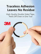 Metal Ring for Phone Case(0.4mm)，Compatible with Magnetic Ring Charger/Mount/Phone Holder Conversion Accessories，Applicable Universal Adhesive Metal Rings(NO Magnet) for iPhone Samsung Case(10PCS)