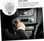 Cabilock 2pcs USB Night Light Dock Holder Hub Ports USB Extender Portable Atmosphere Light for Home Hotel Car