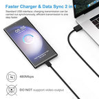 5Pack Retractable Car Charger USB C Cable Android Phone Charger Fast Charging Cord 3.3FT for iPhone 17 Pro Max 16e 15,Samsung Galaxy S26 Ultra/A17/A36/A37/A57/A56/S25FE/A16/A54/S24/Z Fold7,Pixel 10a 9