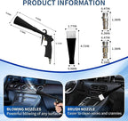 Car Cleaning Gun Detailing Interior Dryer Air Blow Gun|Car Detailing Kit Interior Cleaner|High Pressure Blower Gun|Car Cleaning Kit for Swiftly Removing Dirt an Dust with Air Flow